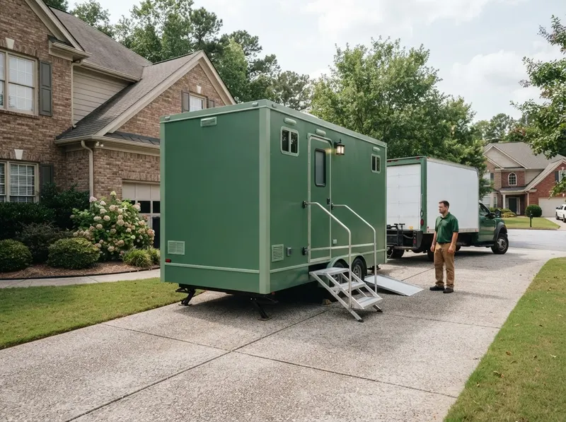 Luxury Multi-Stall Restroom Trailers in Atlanta, GA